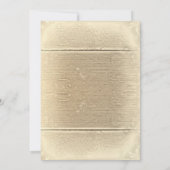 Invitation fête de fiançailles de mason jars style rustique (Dos)