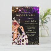 Invitation Fête de Fiançailles en Espagnol (Debout devant)