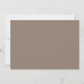 Invitation Fête de fiançailles moderne minimal bloc de couleu (Dos)
