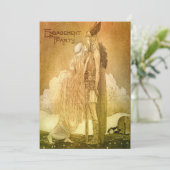 Invitation Fête de fiançailles sur mesure Mythologie Nordique (Debout devant)