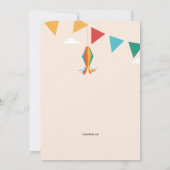 Invitation Fête de Fiesta (Dos)