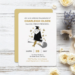 Invitation Fête de fin d'année de maternelle / jardin d'enfan