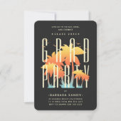 Invitation Fête de fin d'été moderne (Devant)