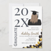 Invitation Fête de fin d'études  (Devant)