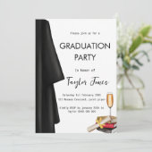 Invitation Fête de fin d'études (Debout devant)