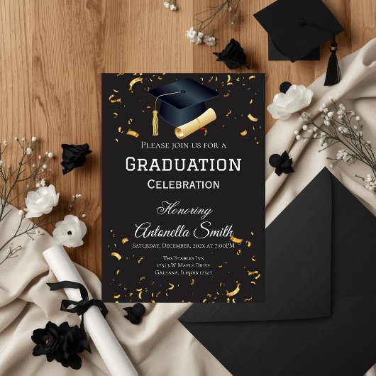 Invitation Fête de fin d'études