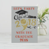 INVITATION FÊTE DE FIN D'ÉTUDES (Debout devant)