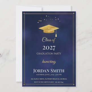 Invitation Fête de fin d'études de la promotion 2027, Casquet