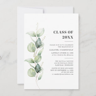 Invitation Fête de fin d'études Eucalyptus 2024