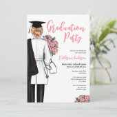 Invitation Fête de fin d'études Médicales (Debout devant)