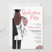 Invitation Fête de fin d'études Médicales (Devant)