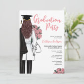 Invitation Fête de fin d'études Médicales (Debout devant)