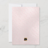 Invitation Fête de fin d'études PixDezines Iridescent Blush R (Dos)