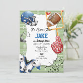 Invitation Fête de Football, Match, Touché (Debout devant)