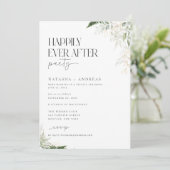 Invitation Fête de forêt sauvage pour toujours (Debout devant)