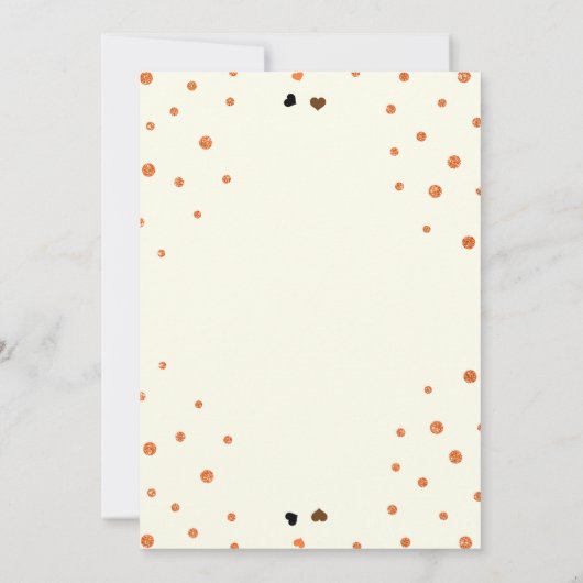 Invitation Fête de Friendsgiving de l'automne avec citrouille (Dos)