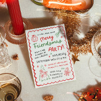 Fête de Friendsmas Noël Fantaisiste Dessinée à la