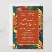 Invitation Fête de gala de l'Événement de Charité Florale Mod (Devant)