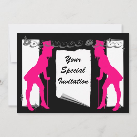 Invitation Fête de garçon sophistiquée (Devant)