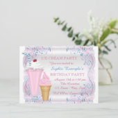 Invitation Fête de glace (Debout devant)