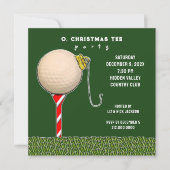 Invitation Fête de golf de vacances (Devant)