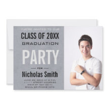 Fête de Grad Blue masculin moderne