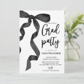 Invitation Fête de graduation de la cale noire (Debout devant)