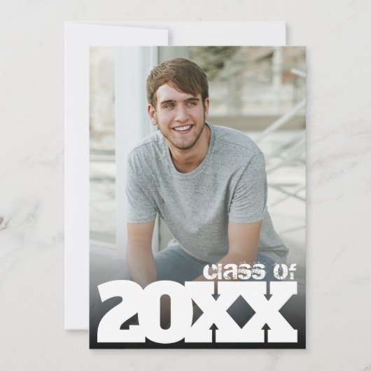 Invitation Fête de graduation de l'année audacieuse (Devant)