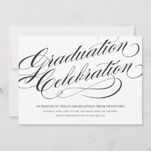 Invitation Fête de graduation formelle