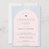 Invitation Fête de graduation photo Arch moderne (Devant)