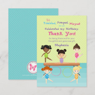 Invitation Fête de Gymnastique