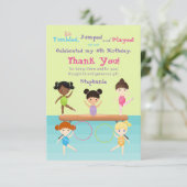 Invitation Fête de Gymnastique (Debout devant)