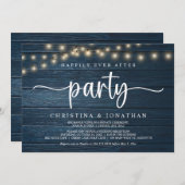 Invitation Fête de "Happily Ever After",  Échange de vœux à S (Devant / Derrière)