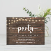 Invitation Fête de "Happily Ever After", Échange de vœux sou (Debout devant)