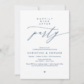 Invitation Fête de "Ils vécurent heureux", Dîner de mariage m (Devant)