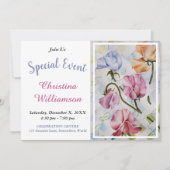 INVITATION FÊTE DE JARDIN (Devant)