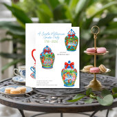 Invitation Fête de Jardin du 250e Anniversaire du Pot à Ginge