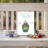 Invitation Fête de jardin pour le 250e anniversaire du pot à 