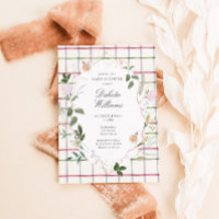 Fête de jardin vintage avec fleurs sauvages pour B