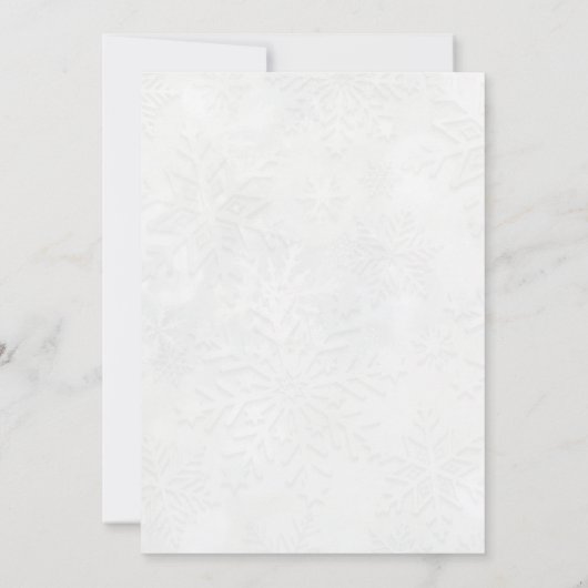 Invitation Fête de Jingle et Mingle (Dos)