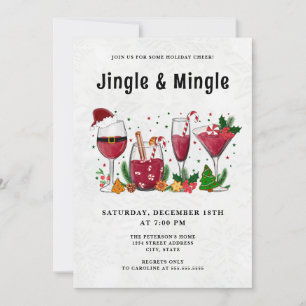 Invitation Fête de Jingle et Mingle