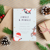 Invitation Fête de Jingle et Mingle