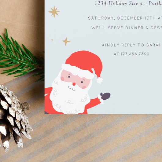 Invitation Fête de Jingle et Mingle