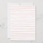 Invitation Fête de Jingle et Mingle (Dos)