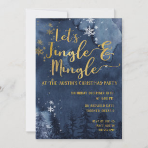 Invitation Fête de Jingle & Mingle
