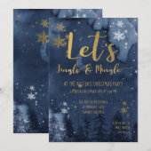 Invitation Fête de Jingle & Mingle (Devant / Derrière)