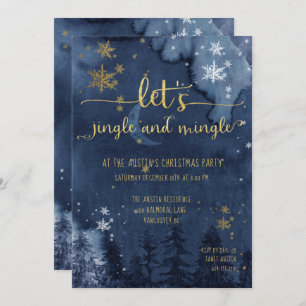 Invitation Fête de Jingle & Mingle