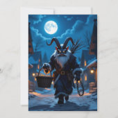 Invitation Fête de Krampusnacht | Venez si vous osez (Devant)
