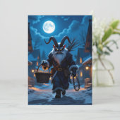Invitation Fête de Krampusnacht | Venez si vous osez (Debout devant)