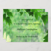 Invitation Fête de la Bachelorette Mariage (Devant / Derrière)